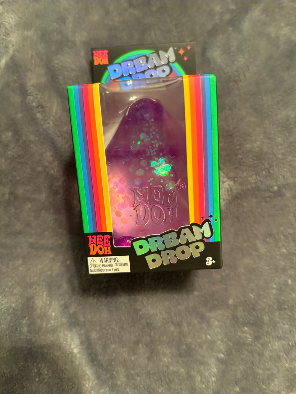 Dream Drop - Purple Glitter Stress Toy